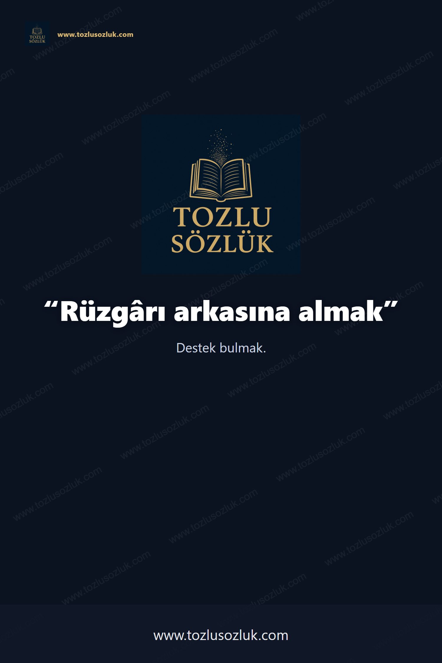 Rüzgârı arkasına almak Pinterest görseli
