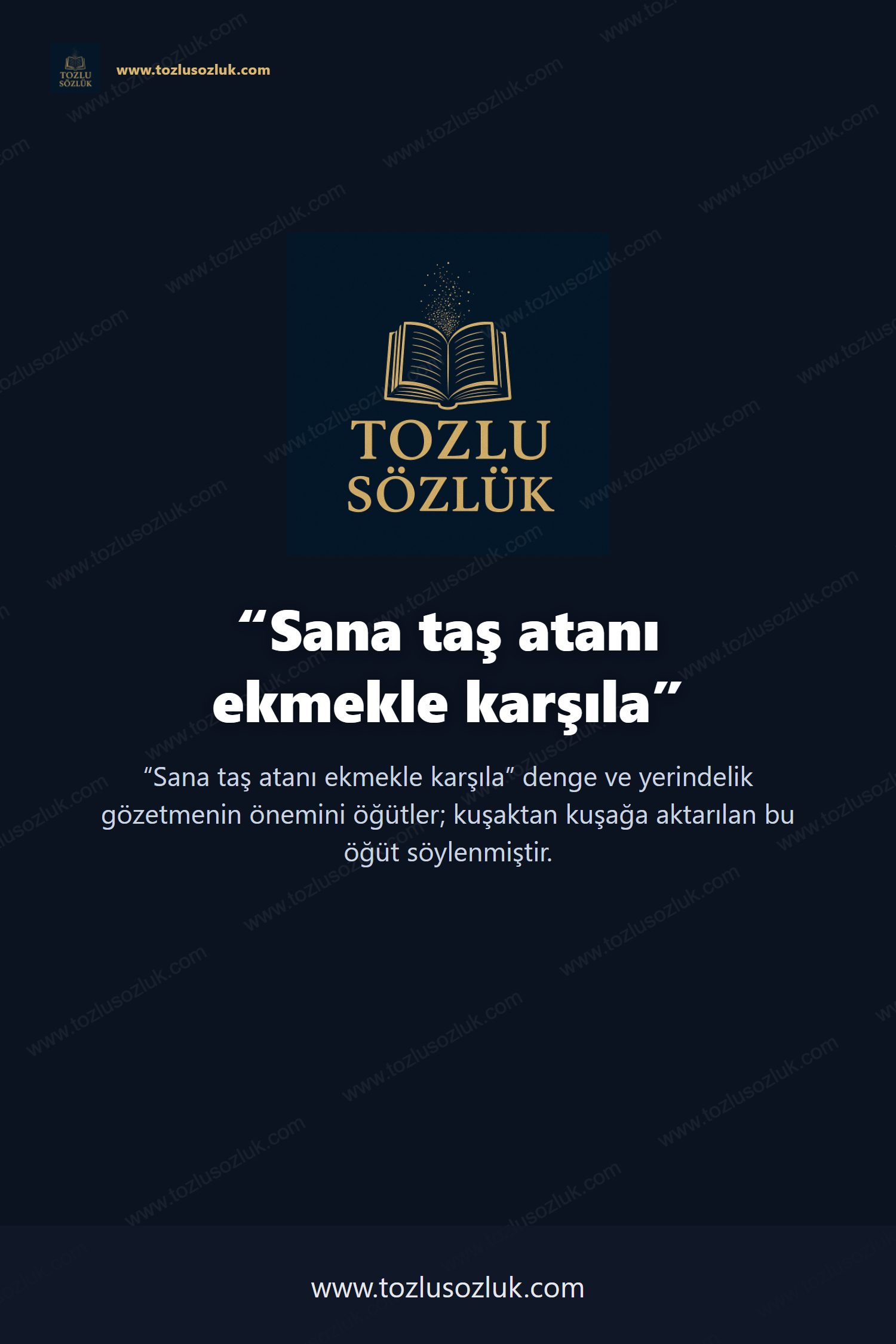 Sana taş atanı ekmekle karşıla Pinterest görseli