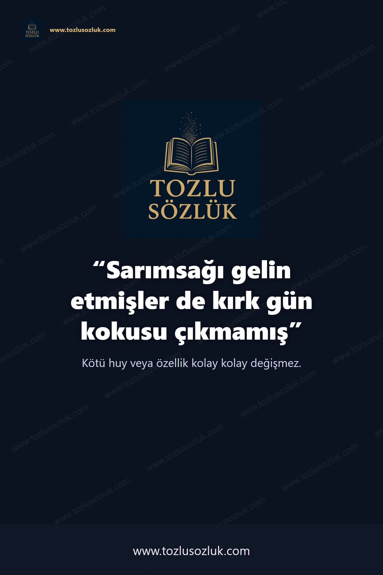 Sarımsağı gelin etmişler de kırk gün kokusu çıkmamış Pinterest görseli