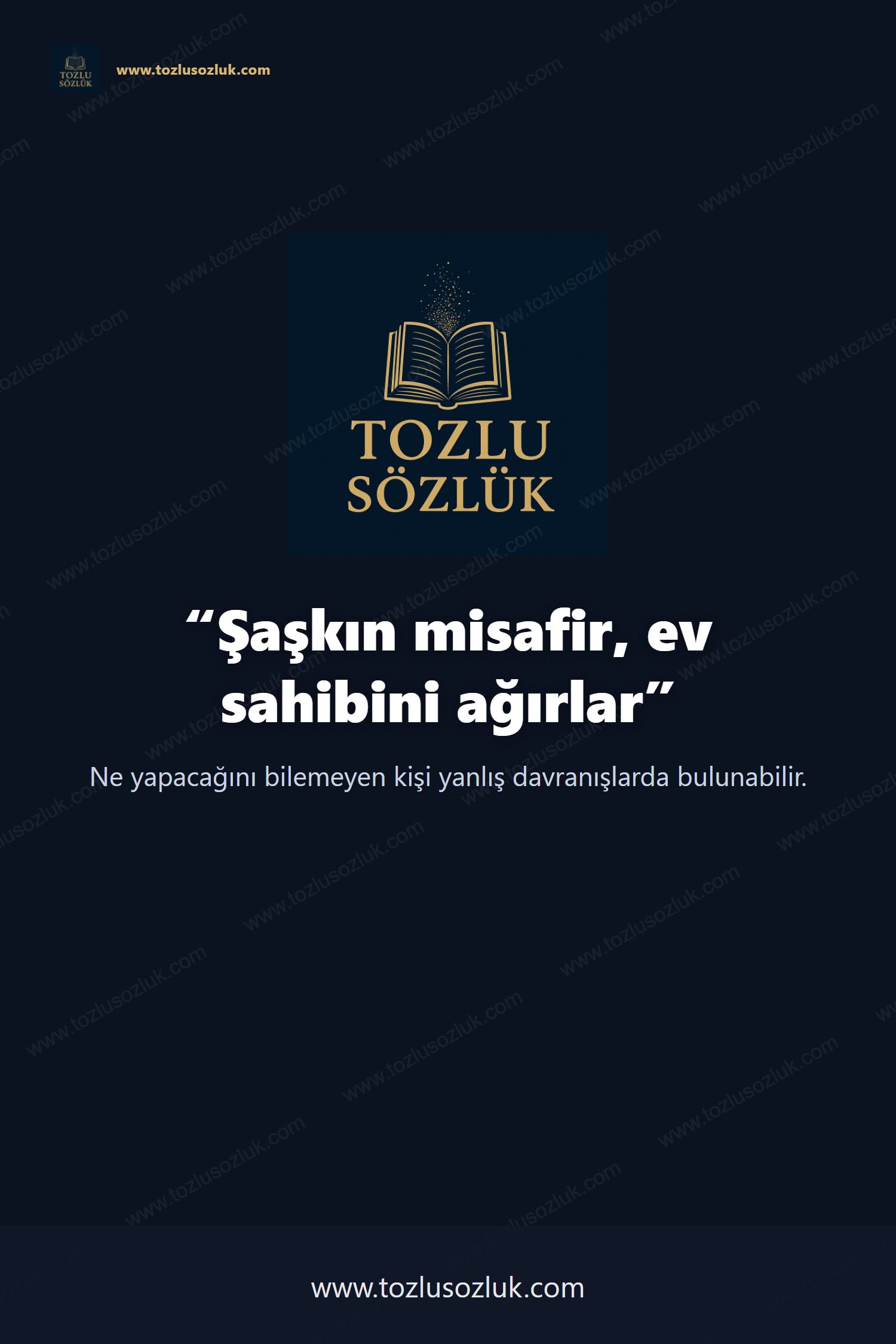 Şaşkın misafir, ev sahibini ağırlar Pinterest görseli