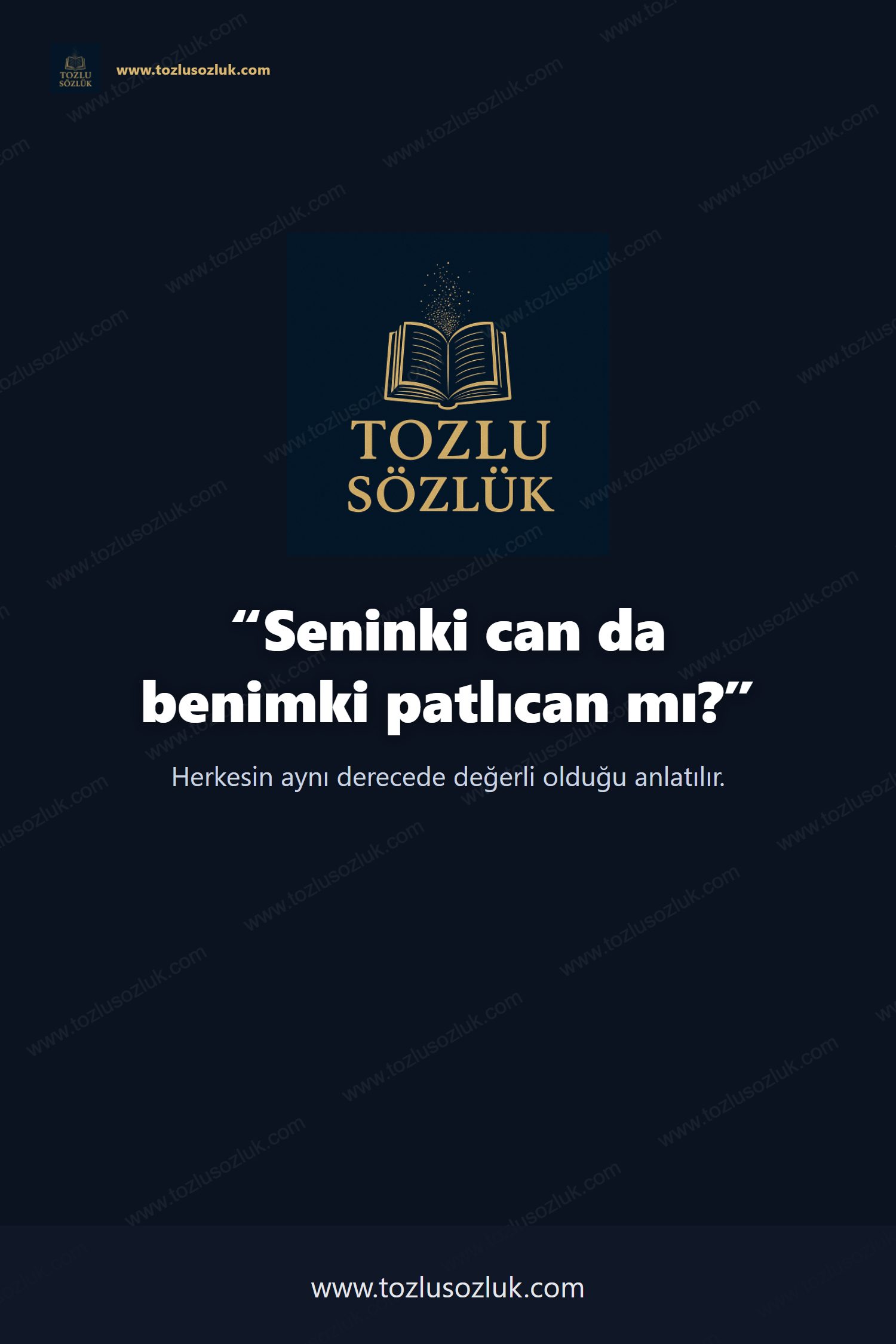 Seninki can da benimki patlıcan mı? Pinterest görseli
