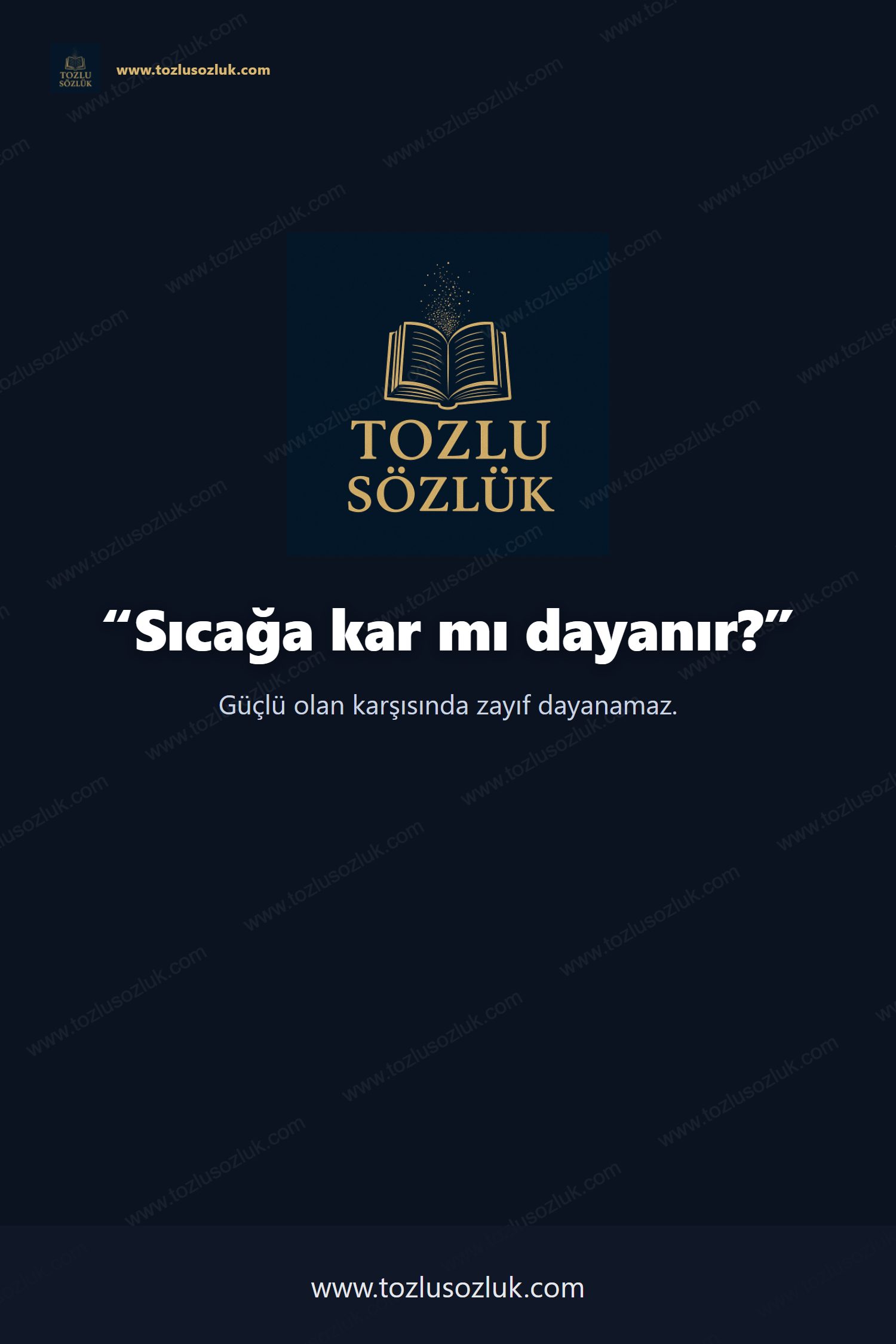 Sıcağa kar mı dayanır? Pinterest görseli