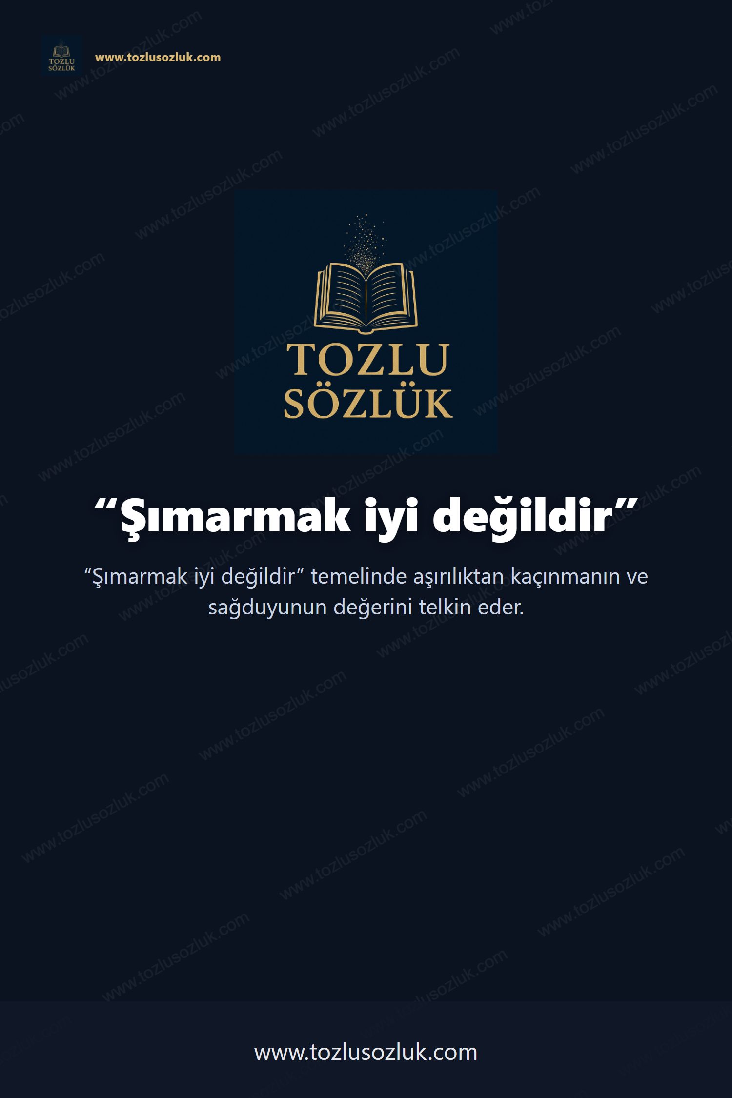 Şımarmak iyi değildir Pinterest görseli