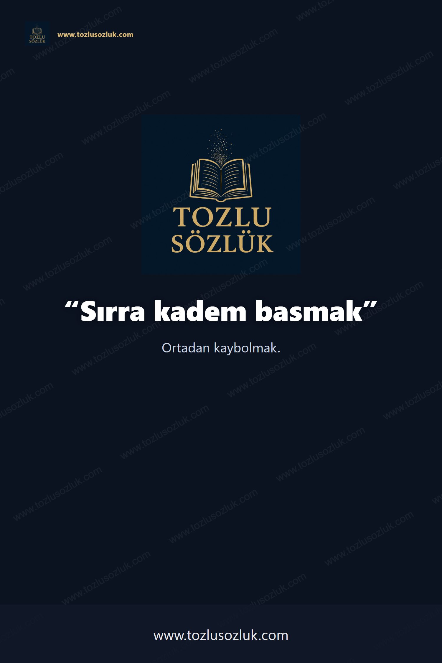 Sırra kadem basmak Pinterest görseli