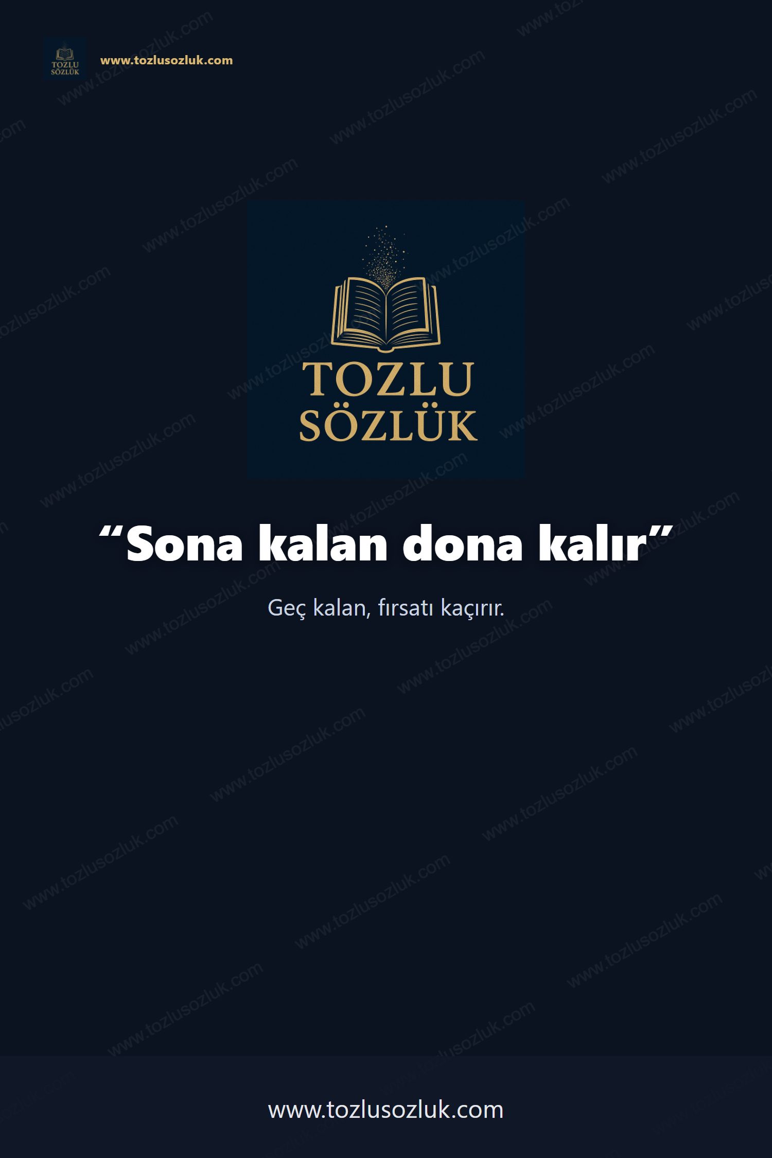 Sona kalan dona kalır Pinterest görseli