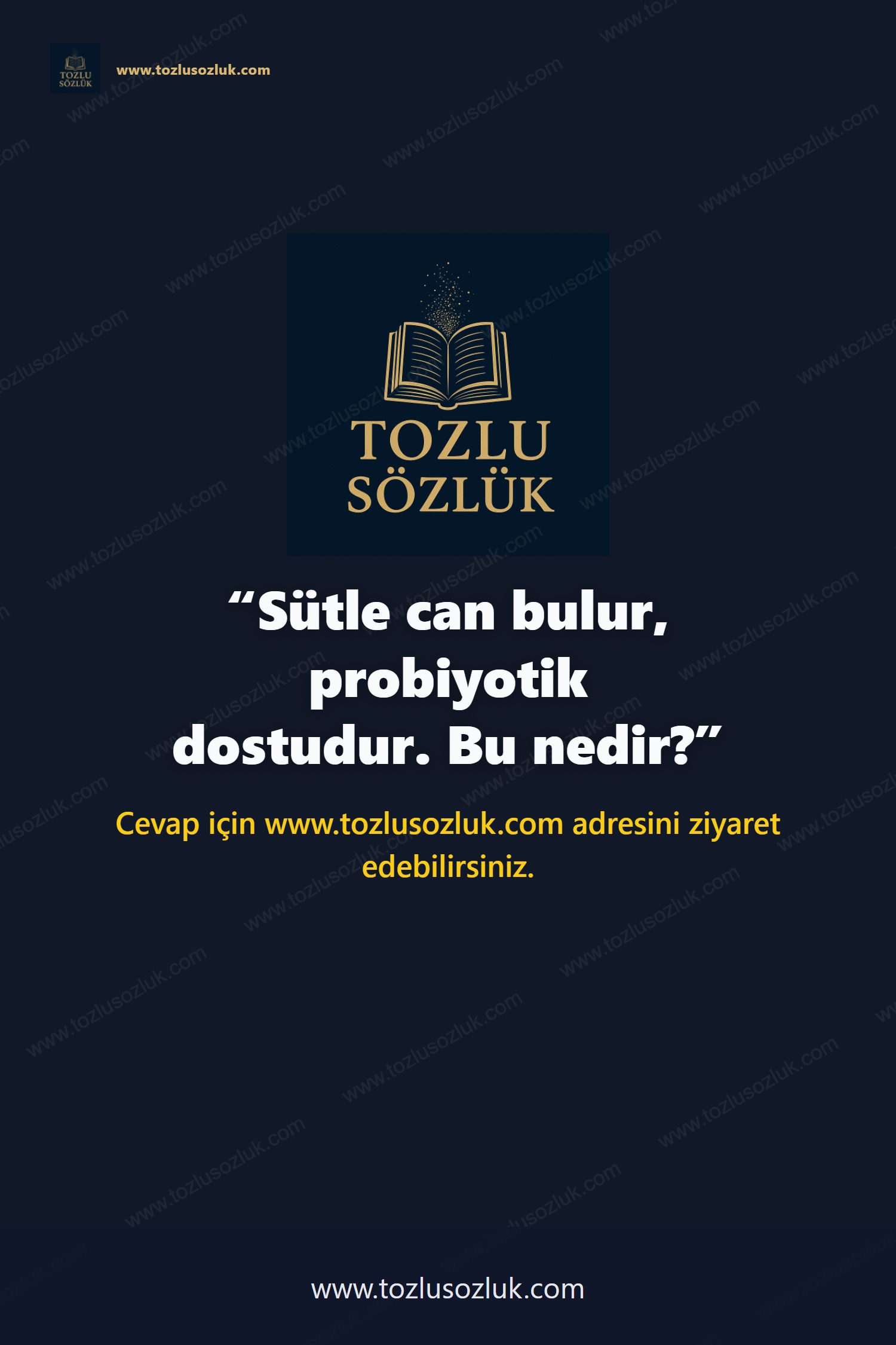 Sütle can bulur, probiyotik dostudur. Bu nedir? Pinterest görseli