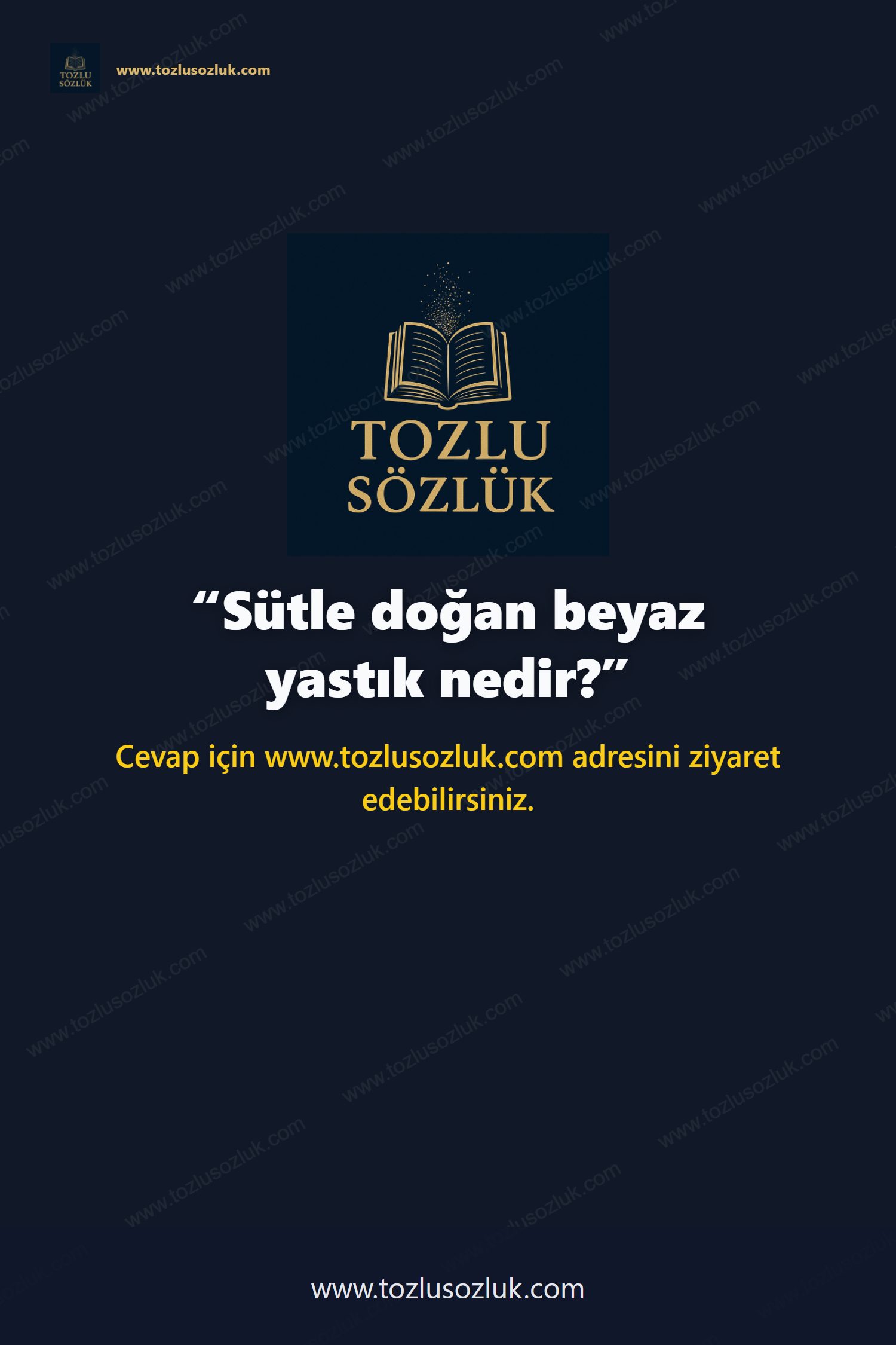 Sütle doğan beyaz yastık nedir? Pinterest görseli