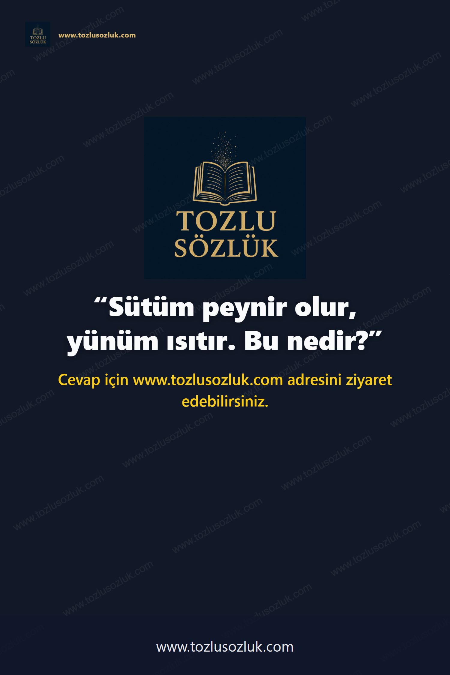 Sütüm peynir olur, yünüm ısıtır. Bu nedir? Pinterest görseli