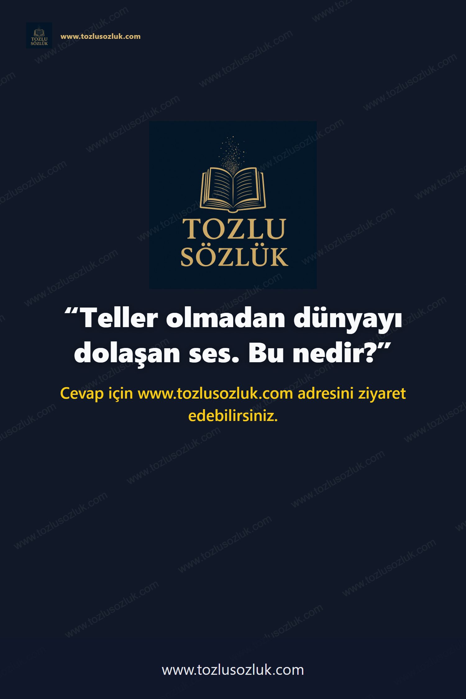Teller olmadan dünyayı dolaşan ses. Bu nedir? Pinterest görseli