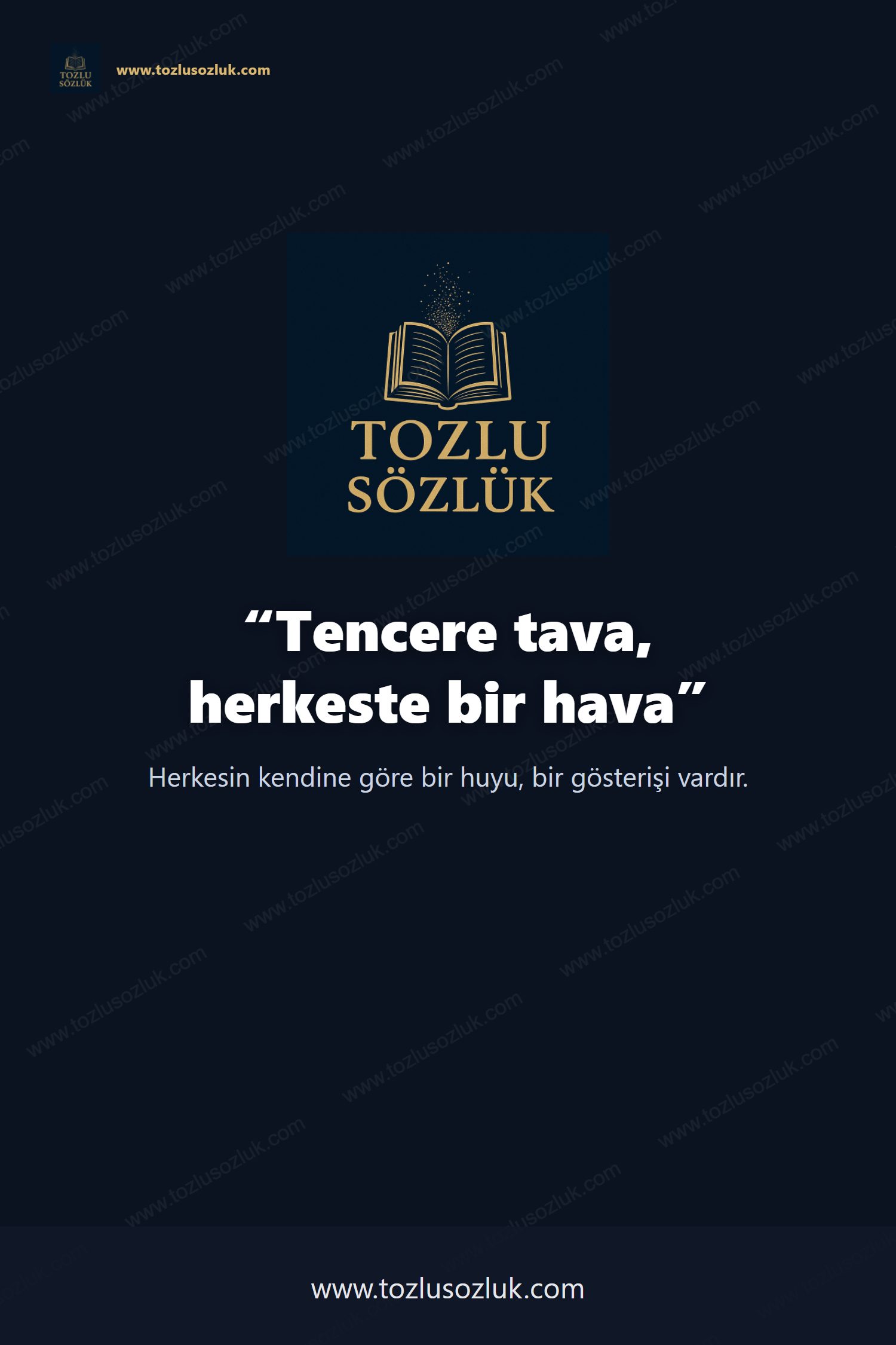 Tencere tava, herkeste bir hava Pinterest görseli