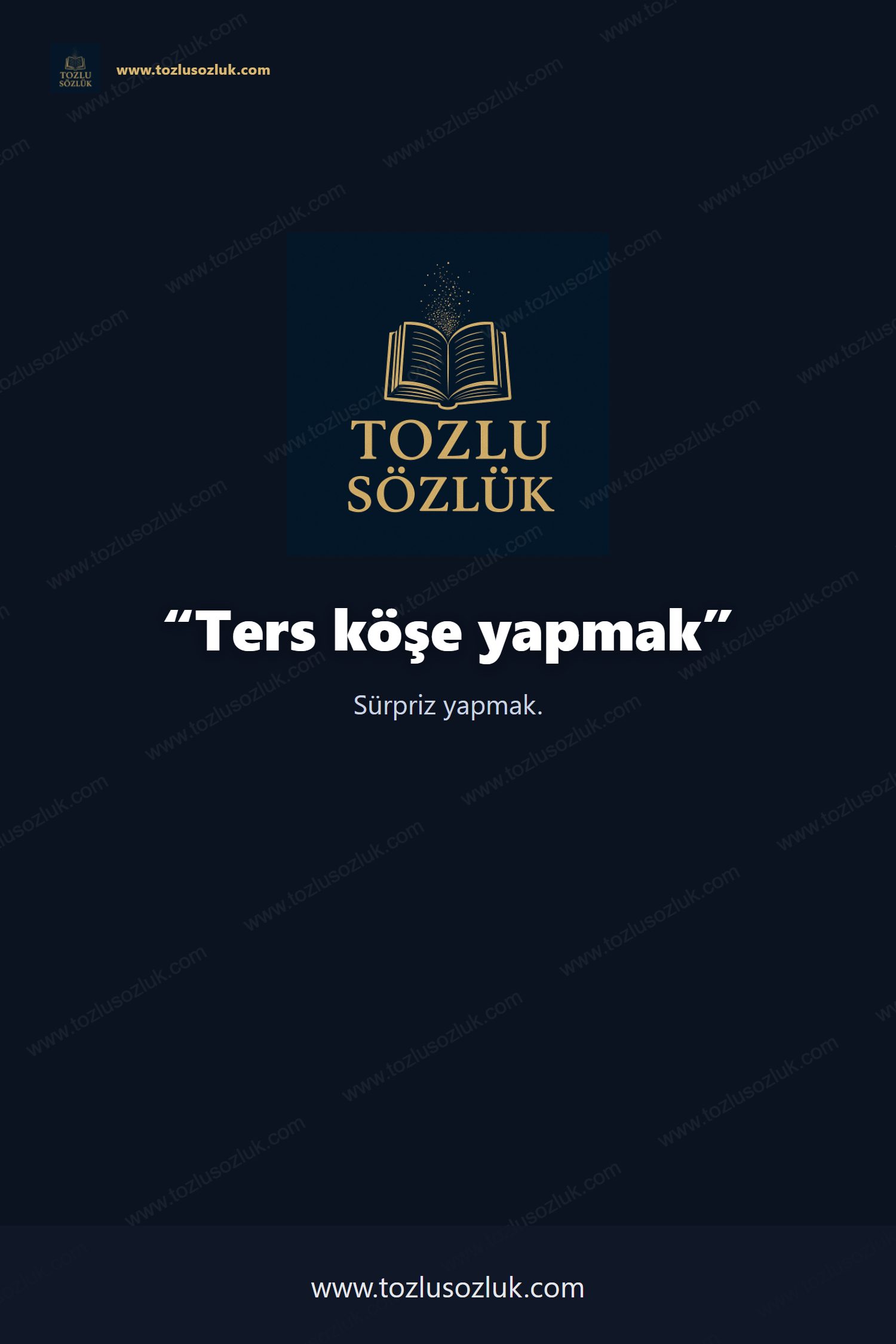 Ters köşe yapmak Pinterest görseli