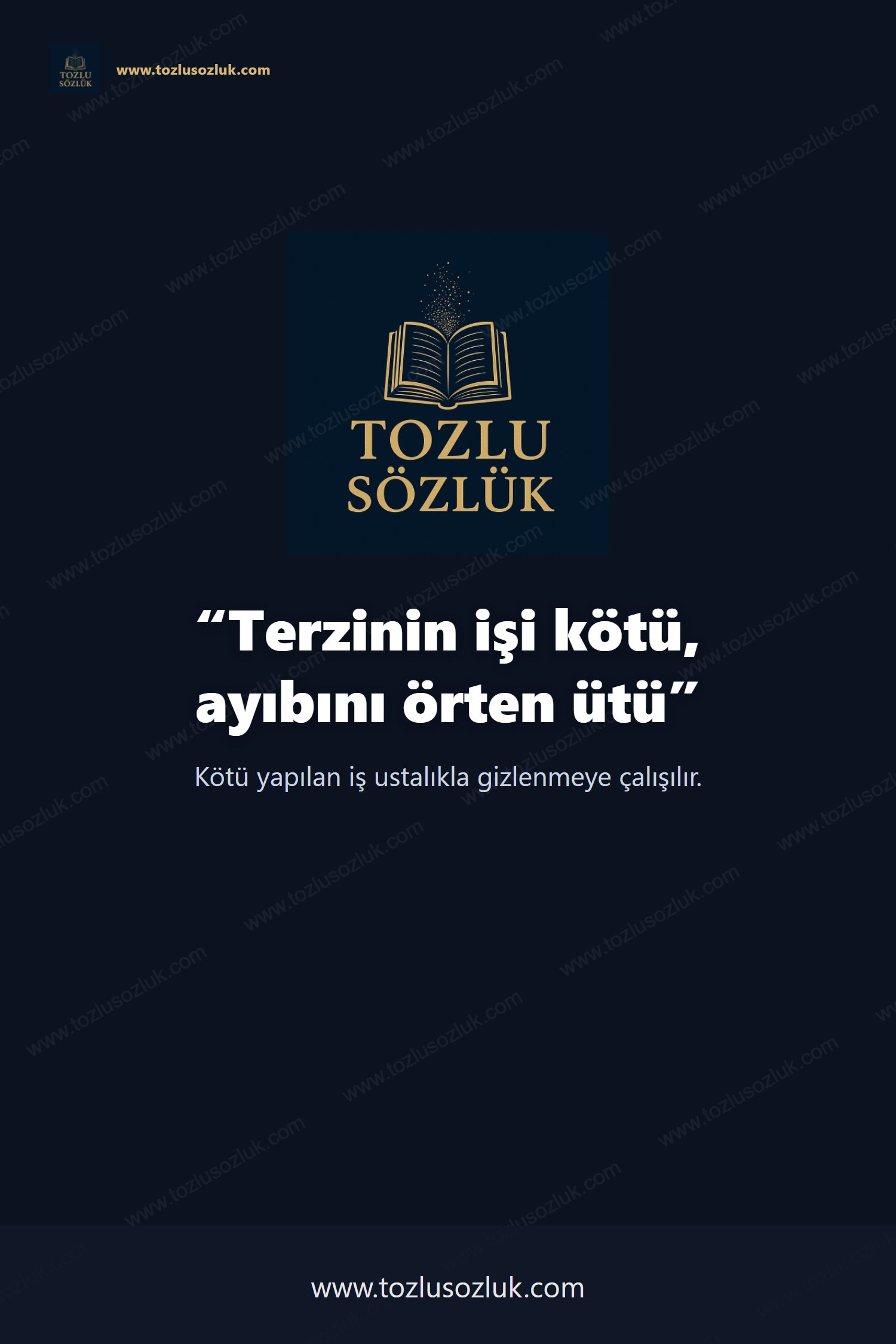 Terzinin işi kötü, ayıbını örten ütü Pinterest görseli