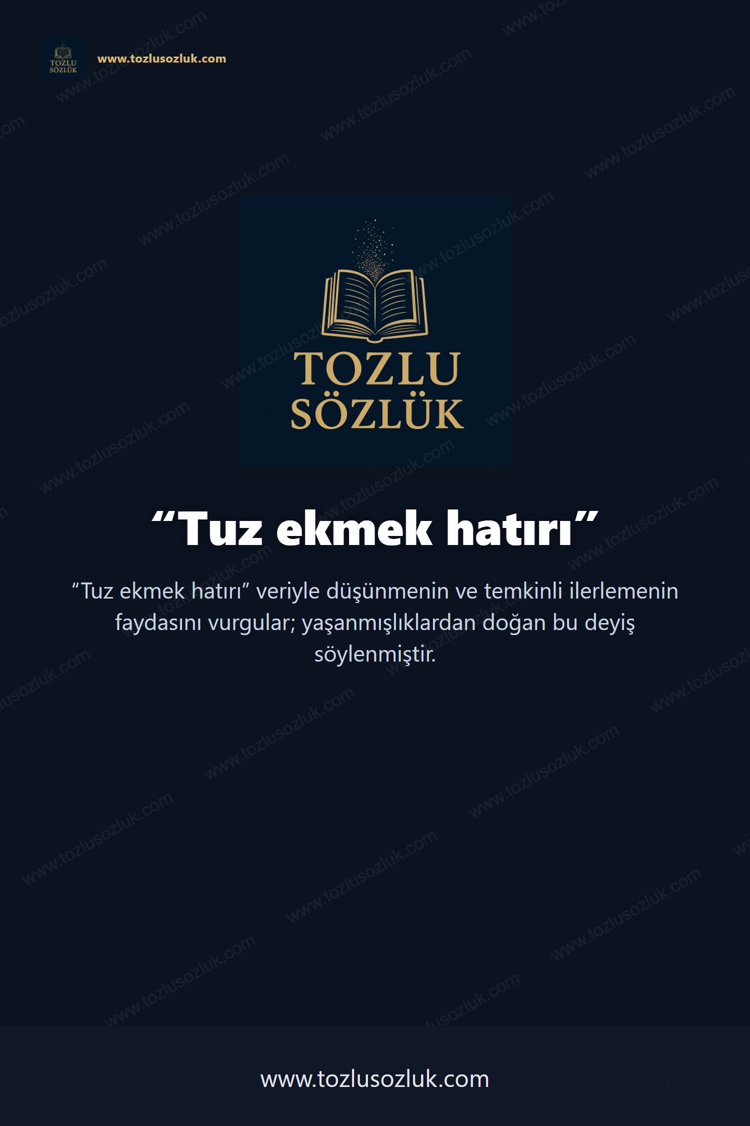 Tuz ekmek hatırı Pinterest görseli