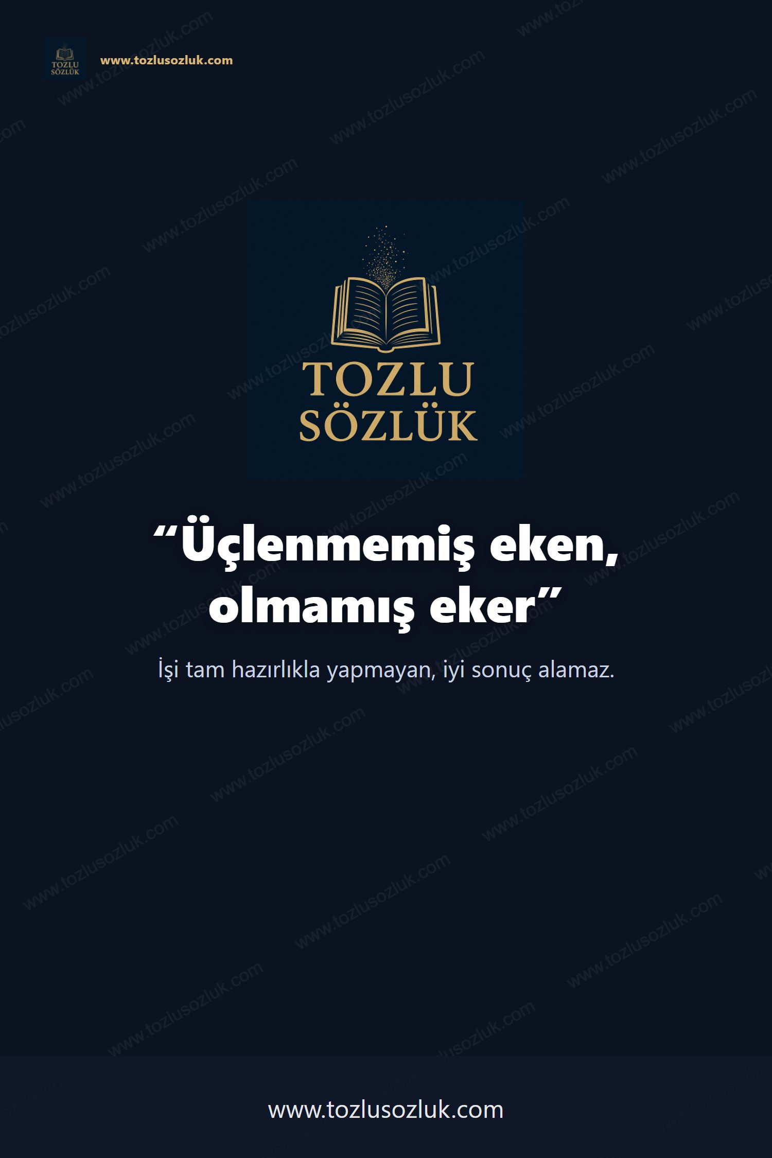 Üçlenmemiş eken, olmamış eker Pinterest görseli