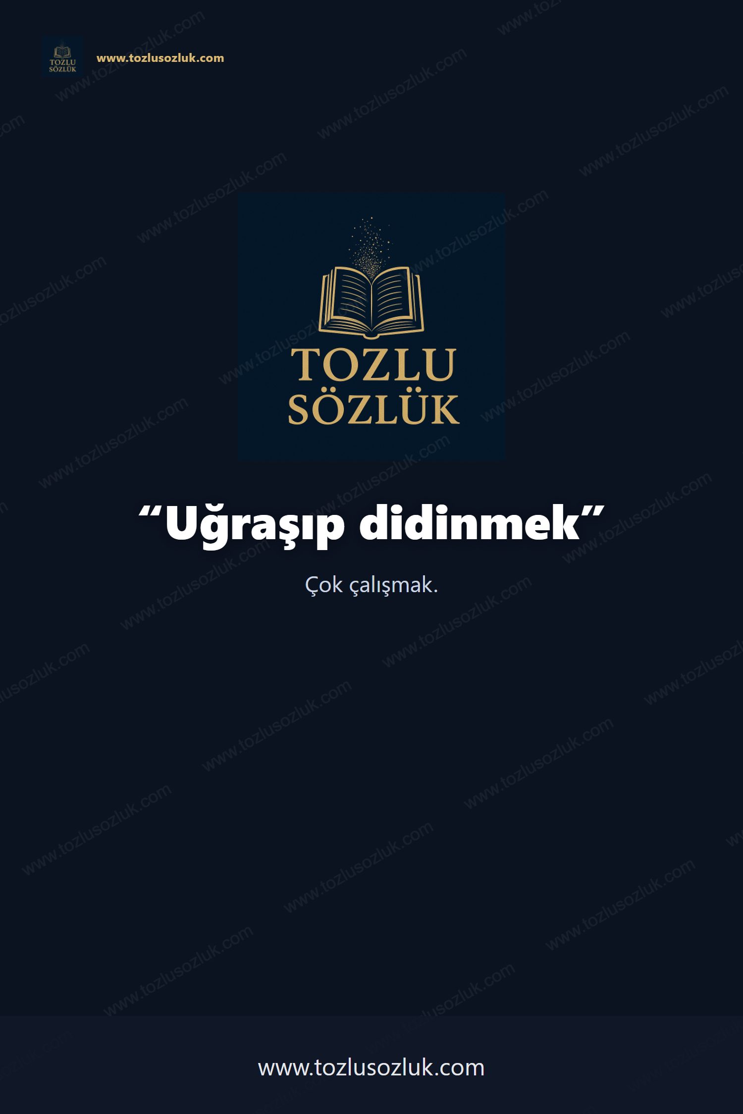 Uğraşıp didinmek Pinterest görseli