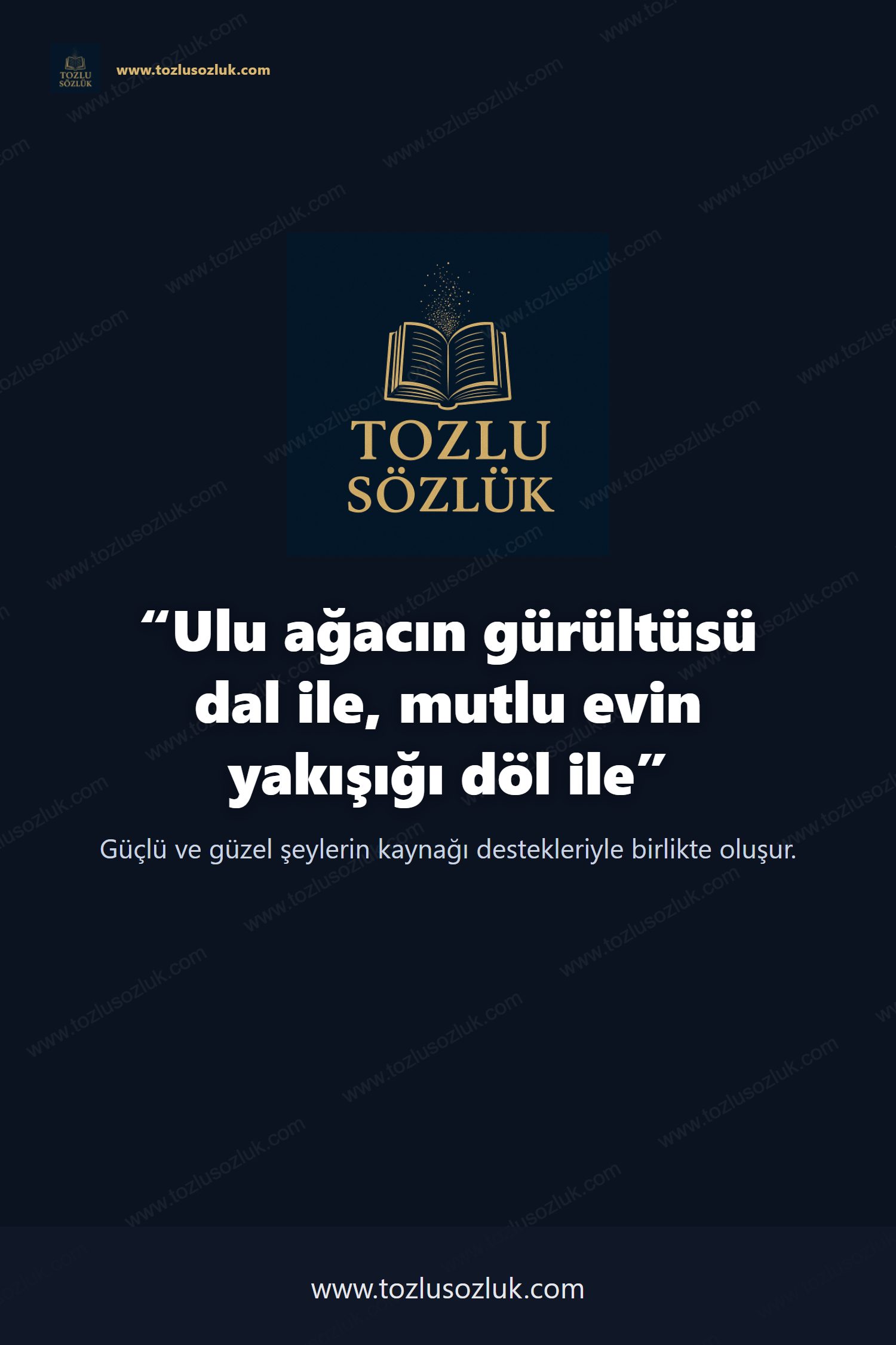 Ulu ağacın gürültüsü dal ile, mutlu evin yakışığı döl ile Pinterest görseli