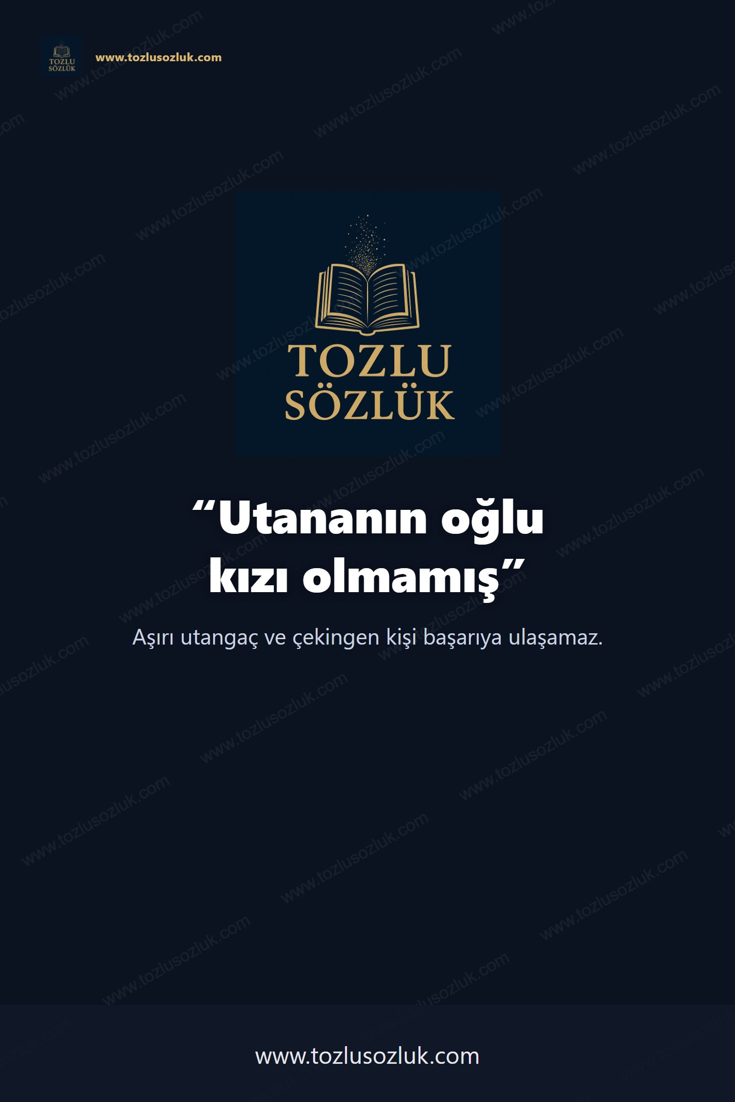 Utananın oğlu kızı olmamış Pinterest görseli