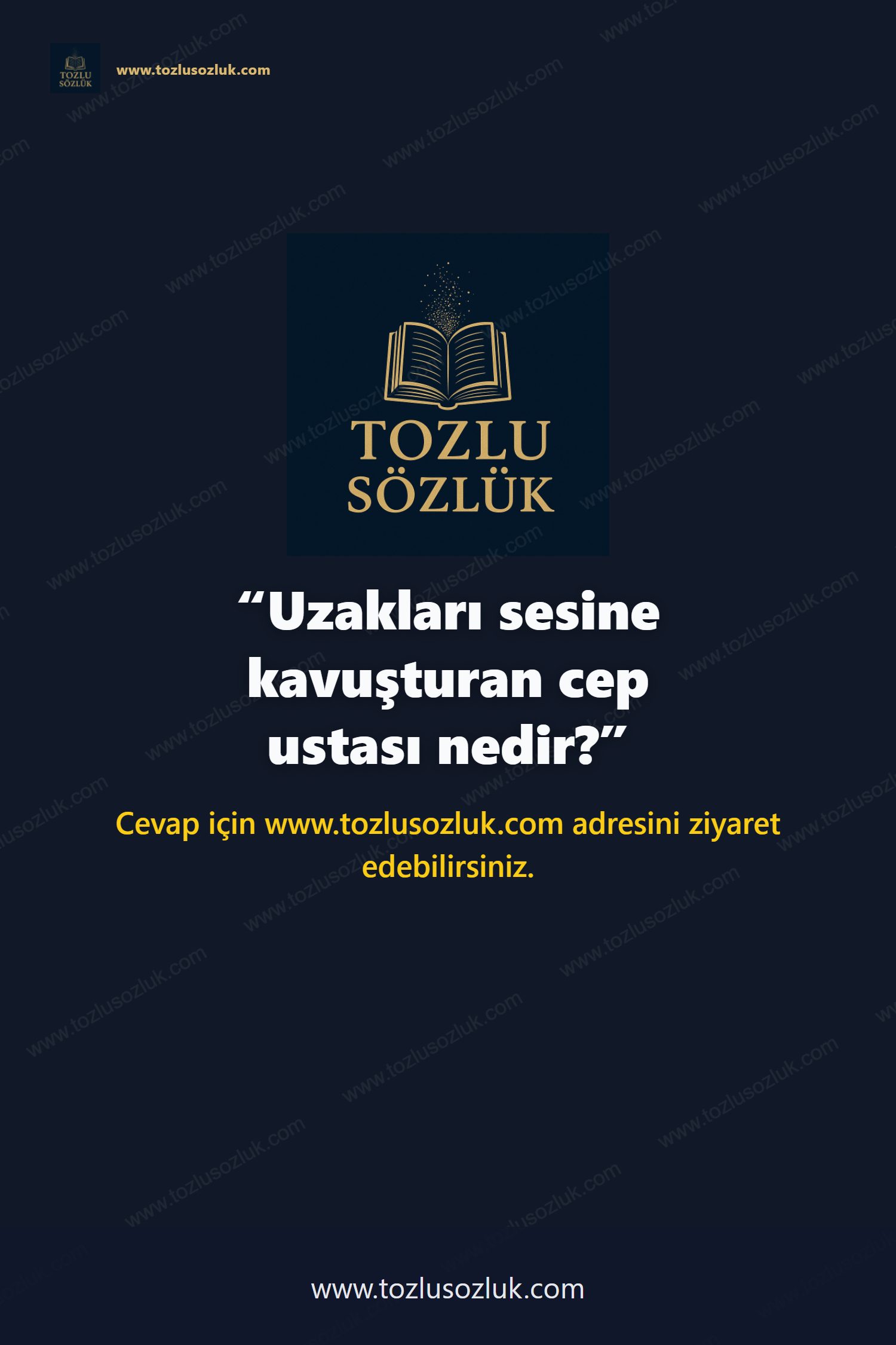 Uzakları sesine kavuşturan cep ustası nedir? Pinterest görseli
