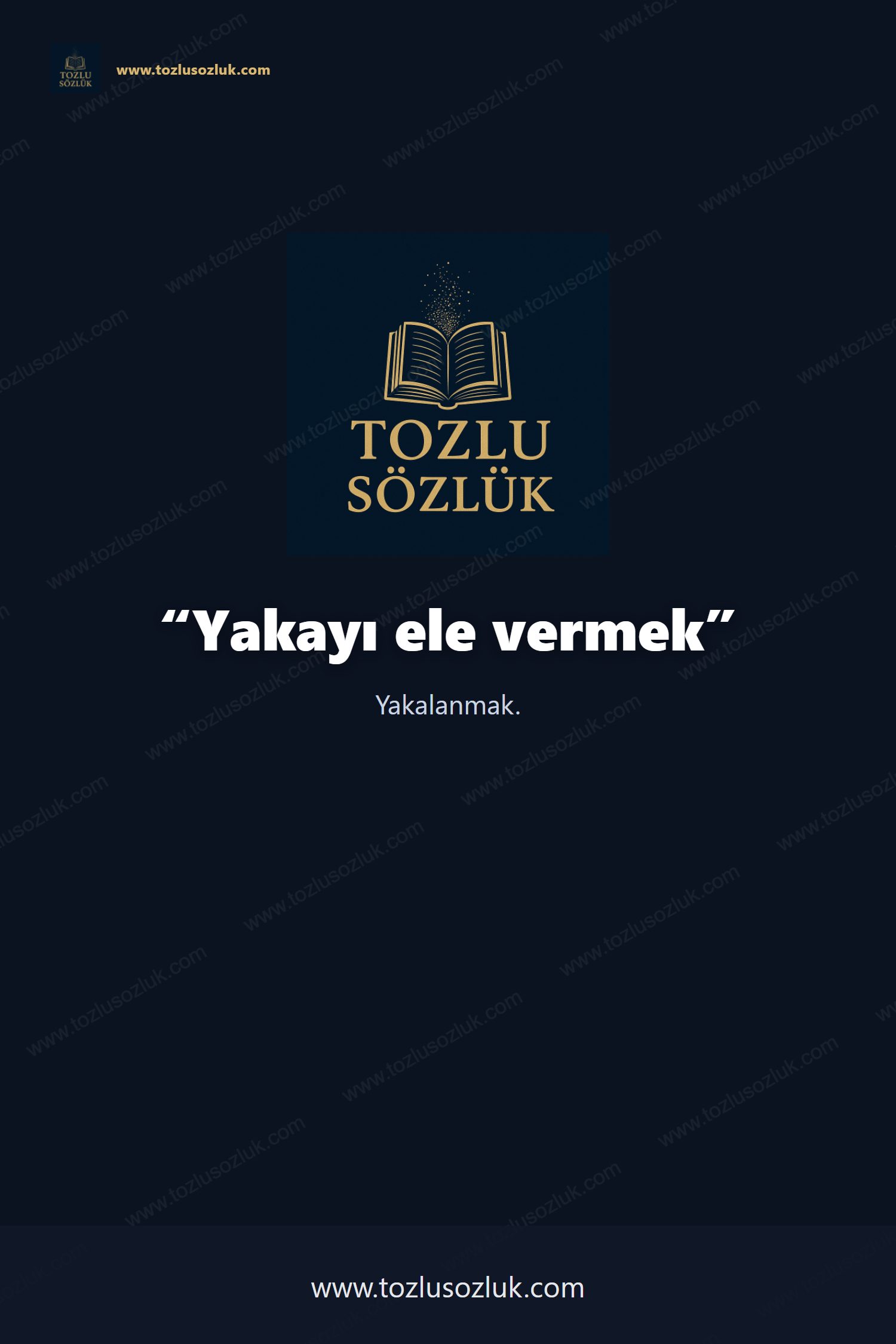Yakayı ele vermek Pinterest görseli