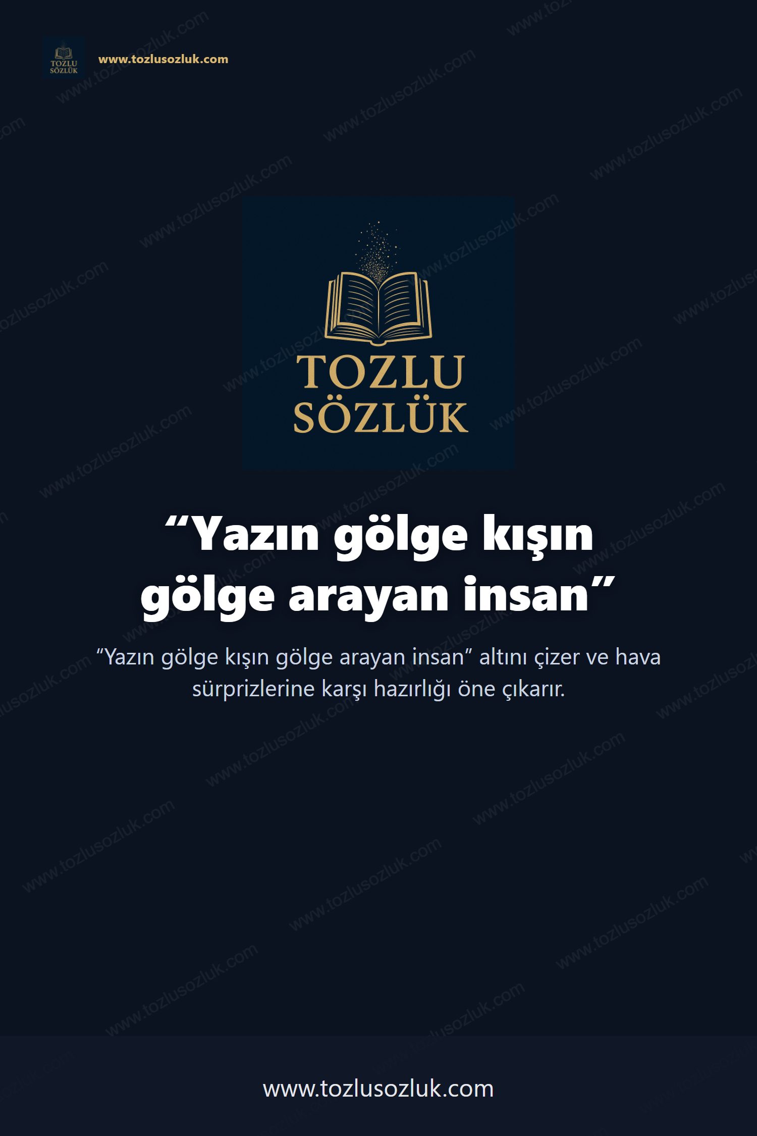 Yazın gölge kışın gölge arayan insan Pinterest görseli