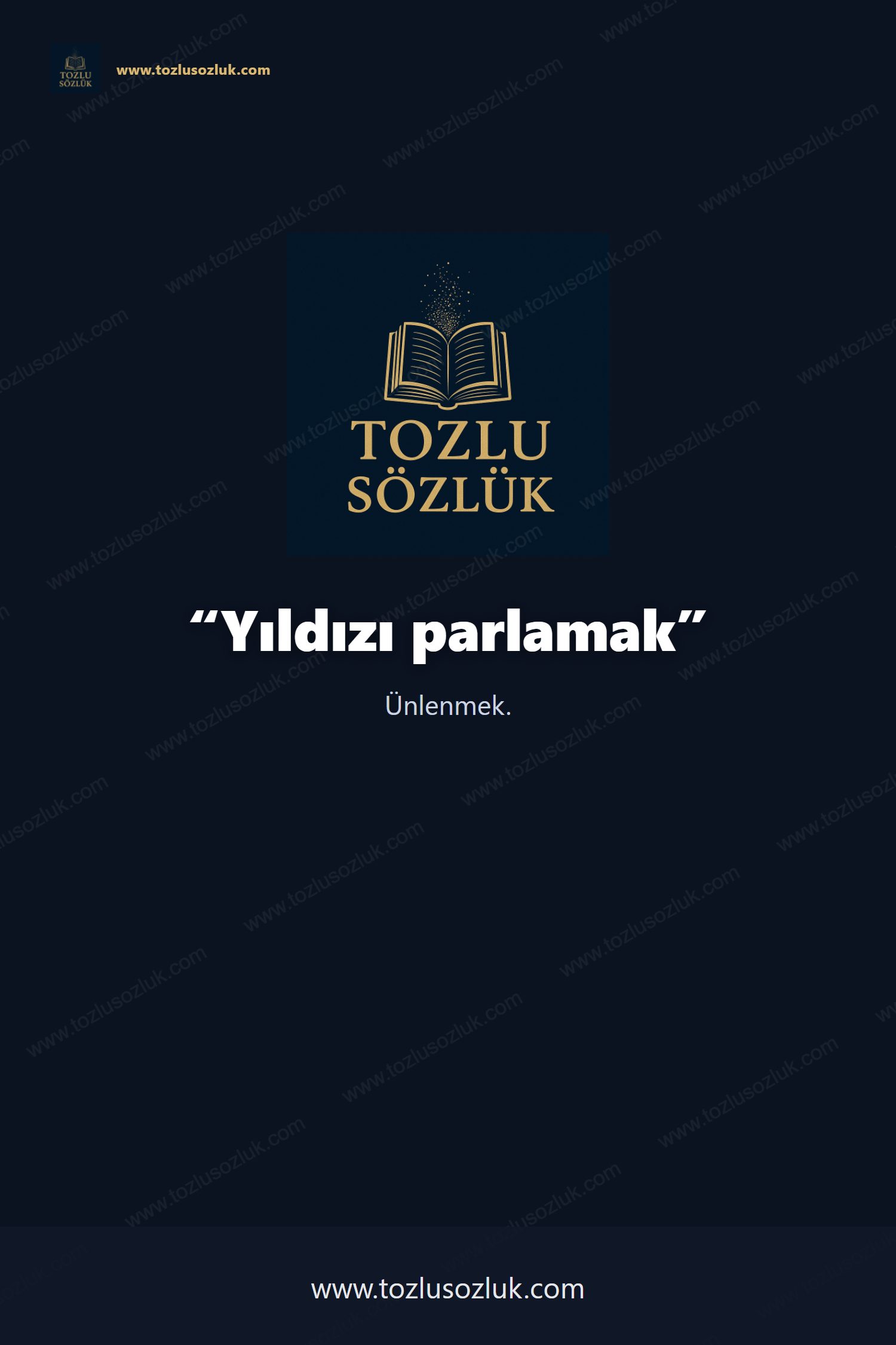 Yıldızı parlamak Pinterest görseli