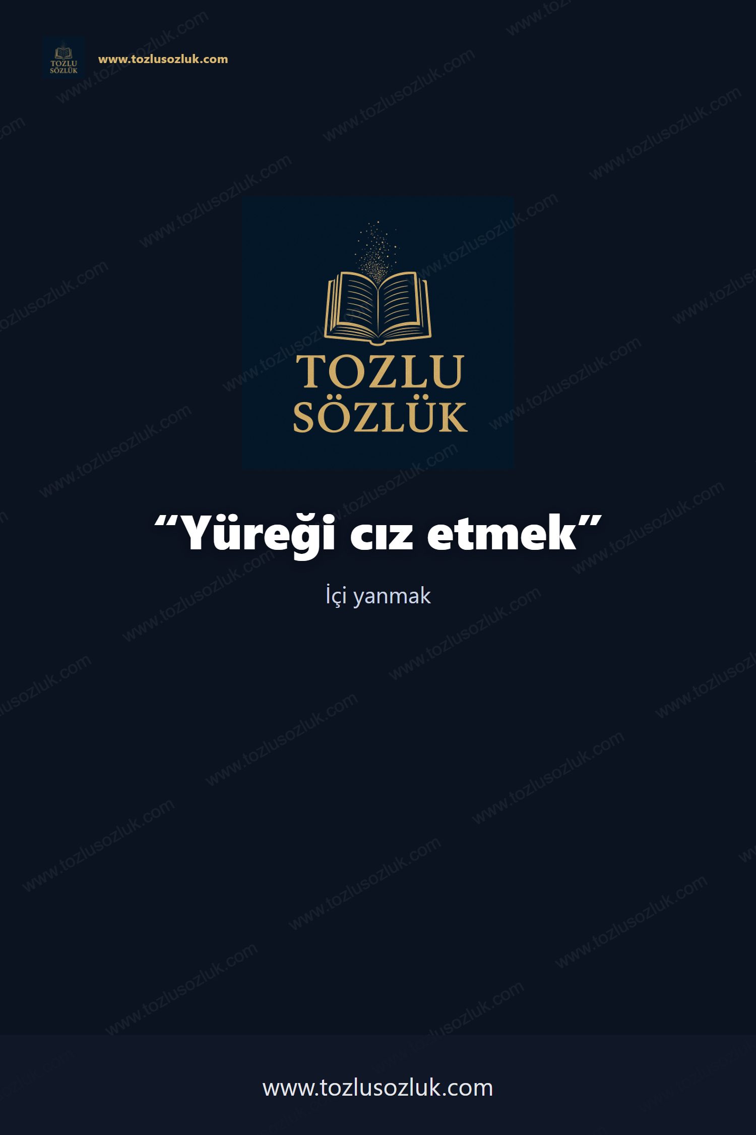 Yüreği cız etmek Pinterest görseli