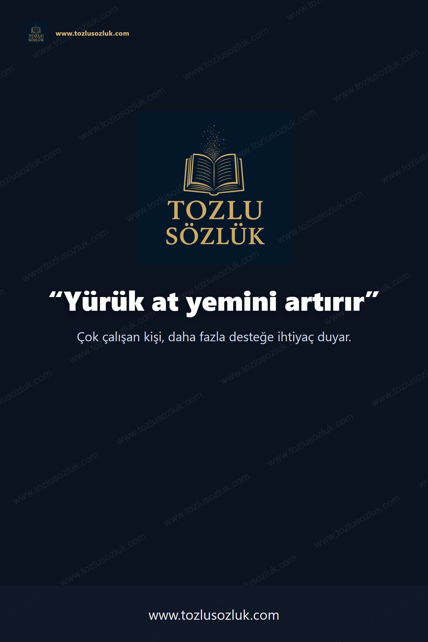 Yürük at yemini artırır Pinterest görseli