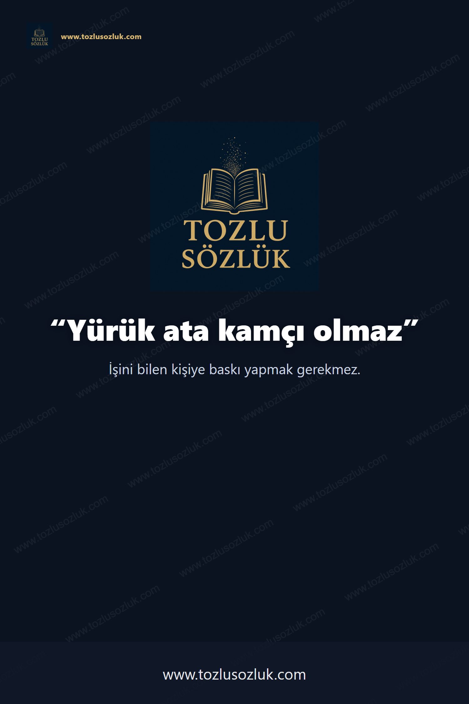 Yürük ata kamçı olmaz Pinterest görseli