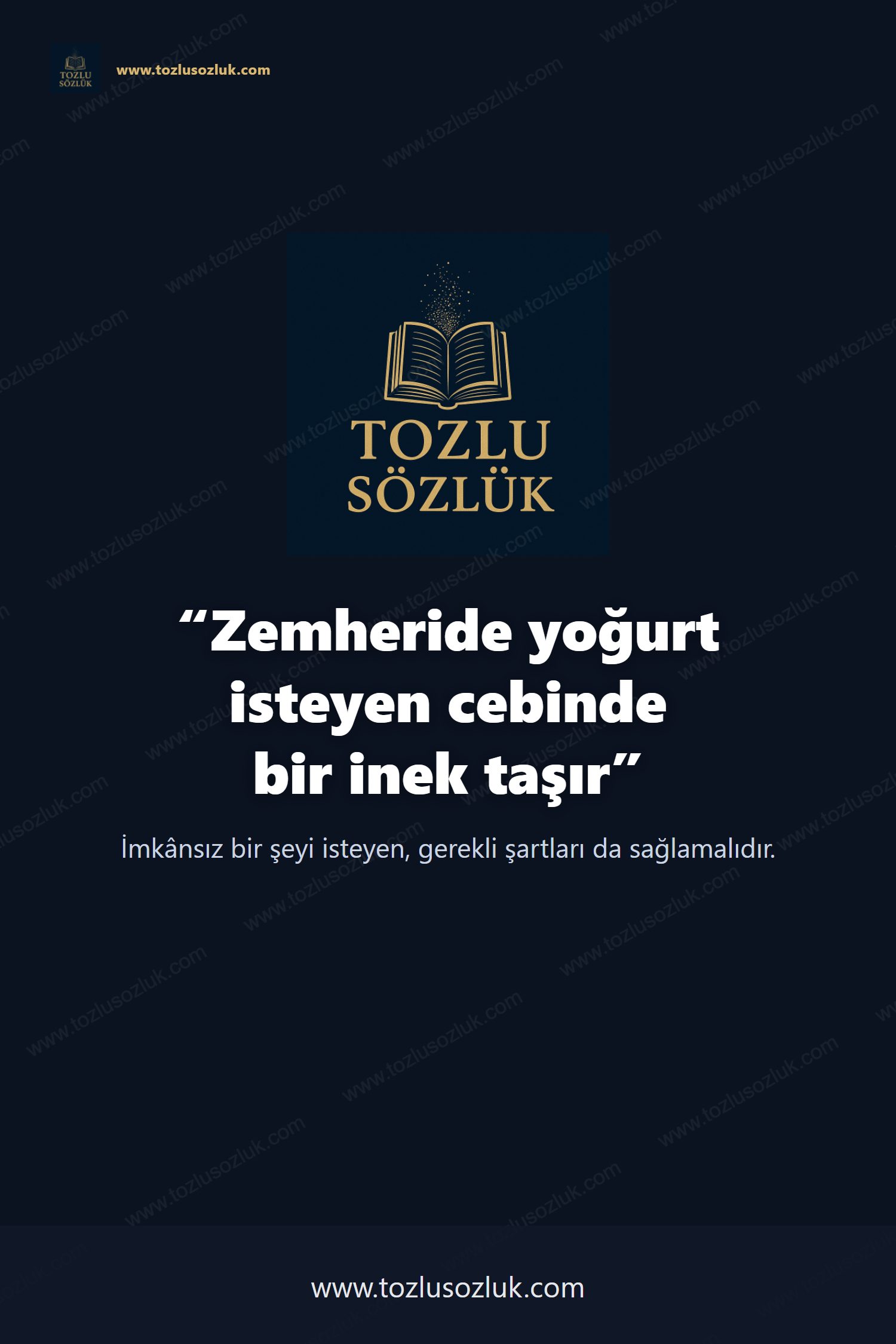 Zemheride yoğurt isteyen cebinde bir inek taşır Pinterest görseli