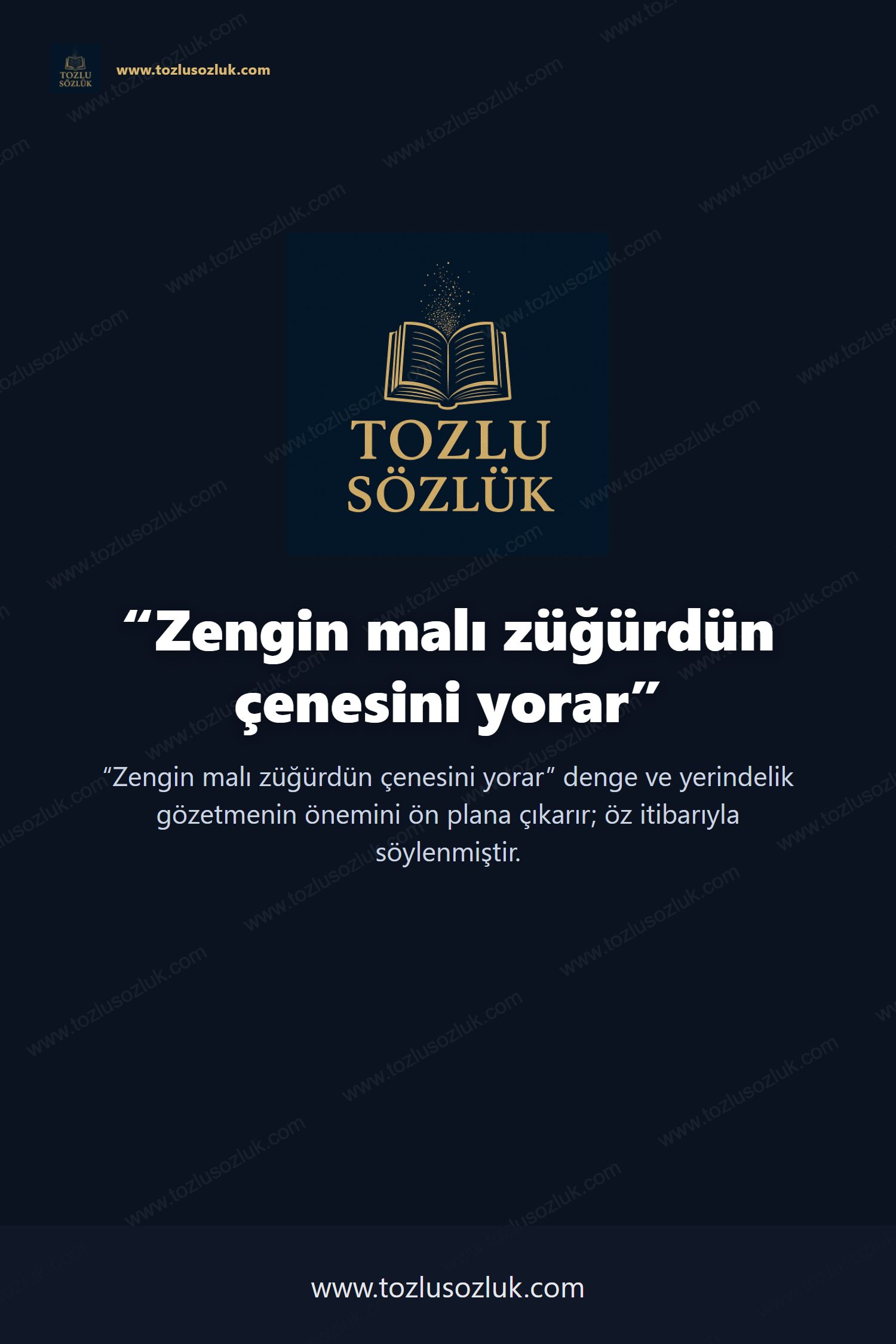 Zengin malı züğürdün çenesini yorar Pinterest görseli