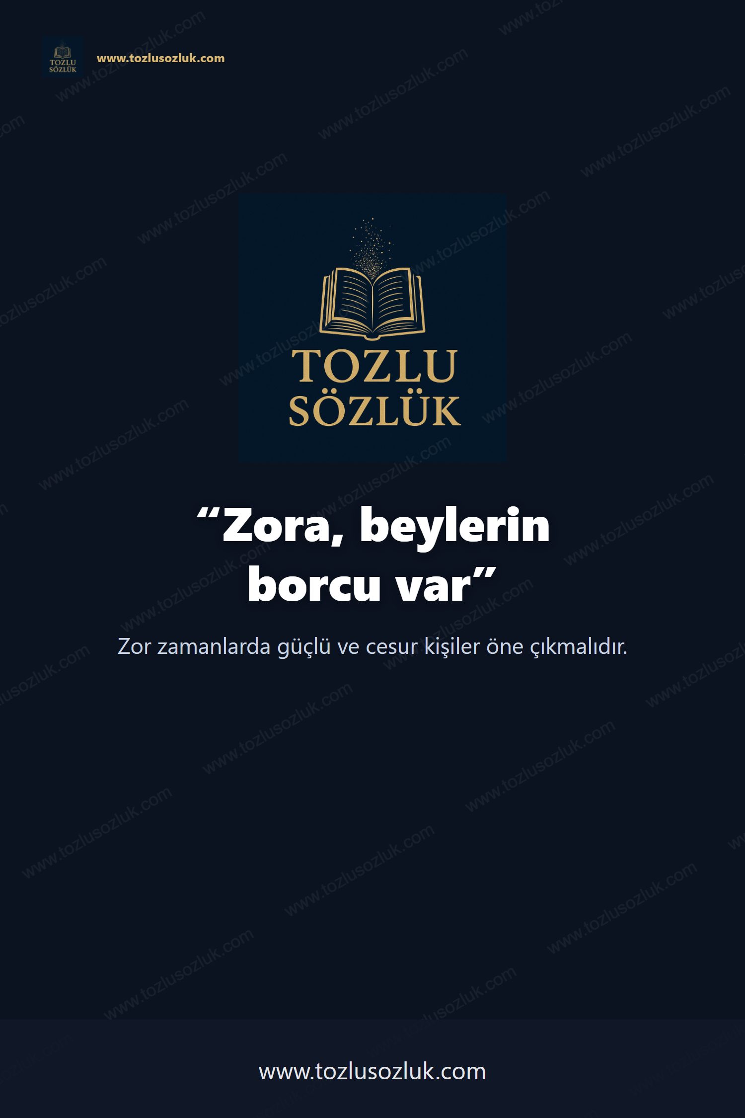 Zora, beylerin borcu var Pinterest görseli