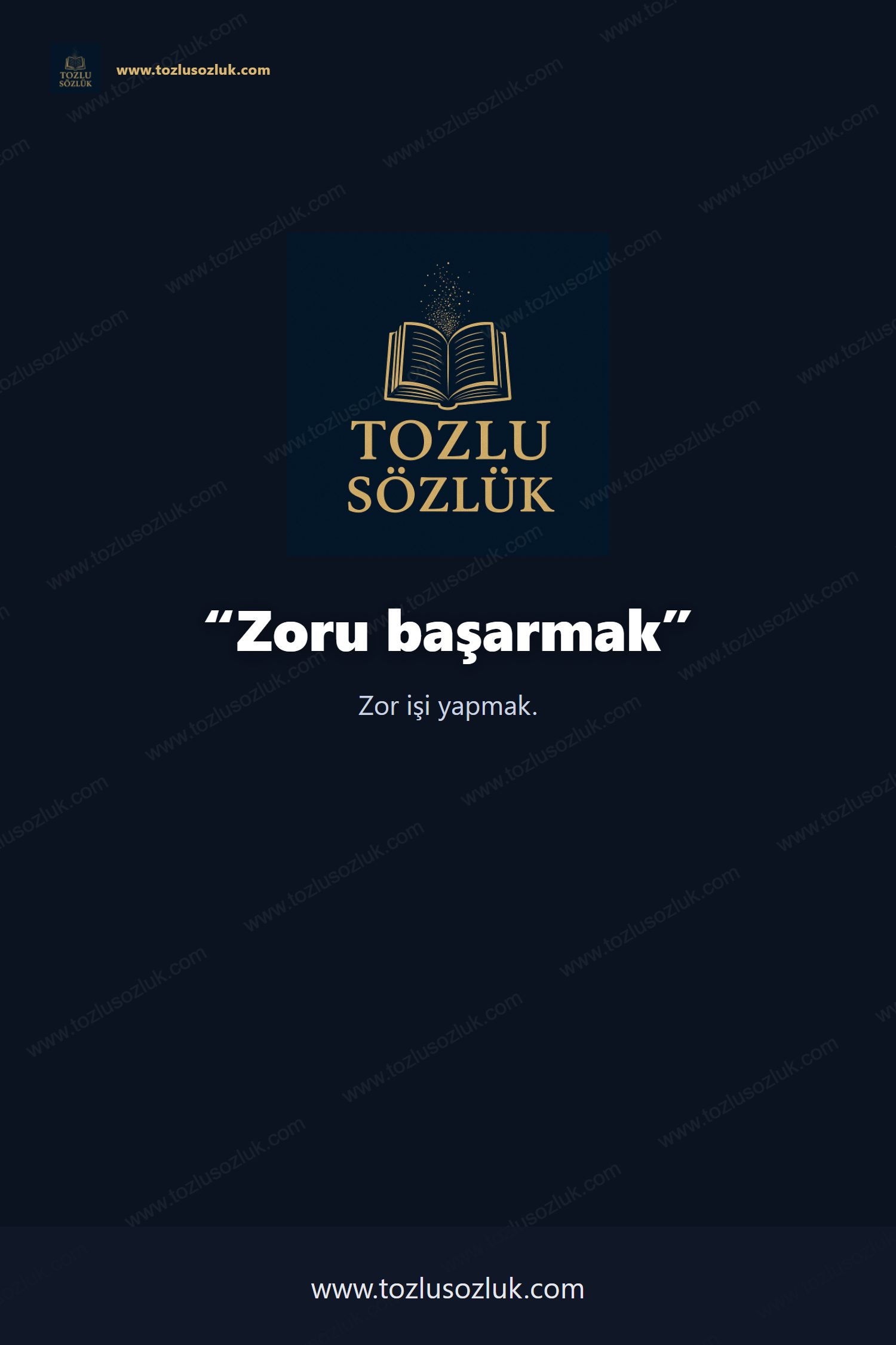 Zoru başarmak Pinterest görseli