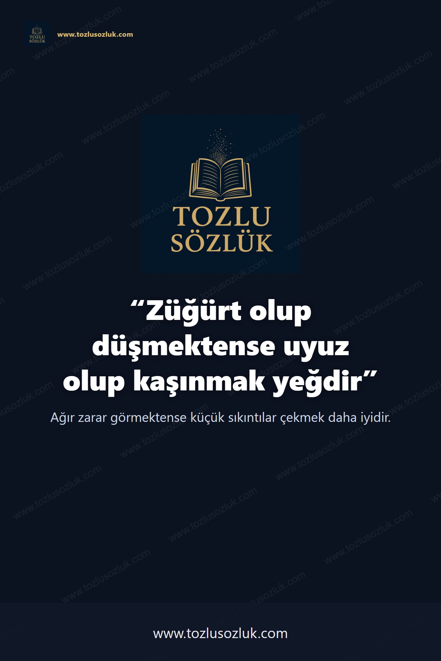 Züğürt olup düşmektense uyuz olup kaşınmak yeğdir Pinterest görseli