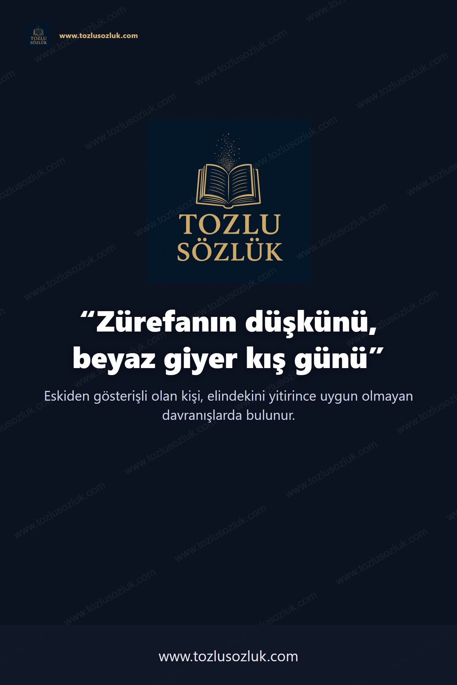 Zürefanın düşkünü, beyaz giyer kış günü Pinterest görseli