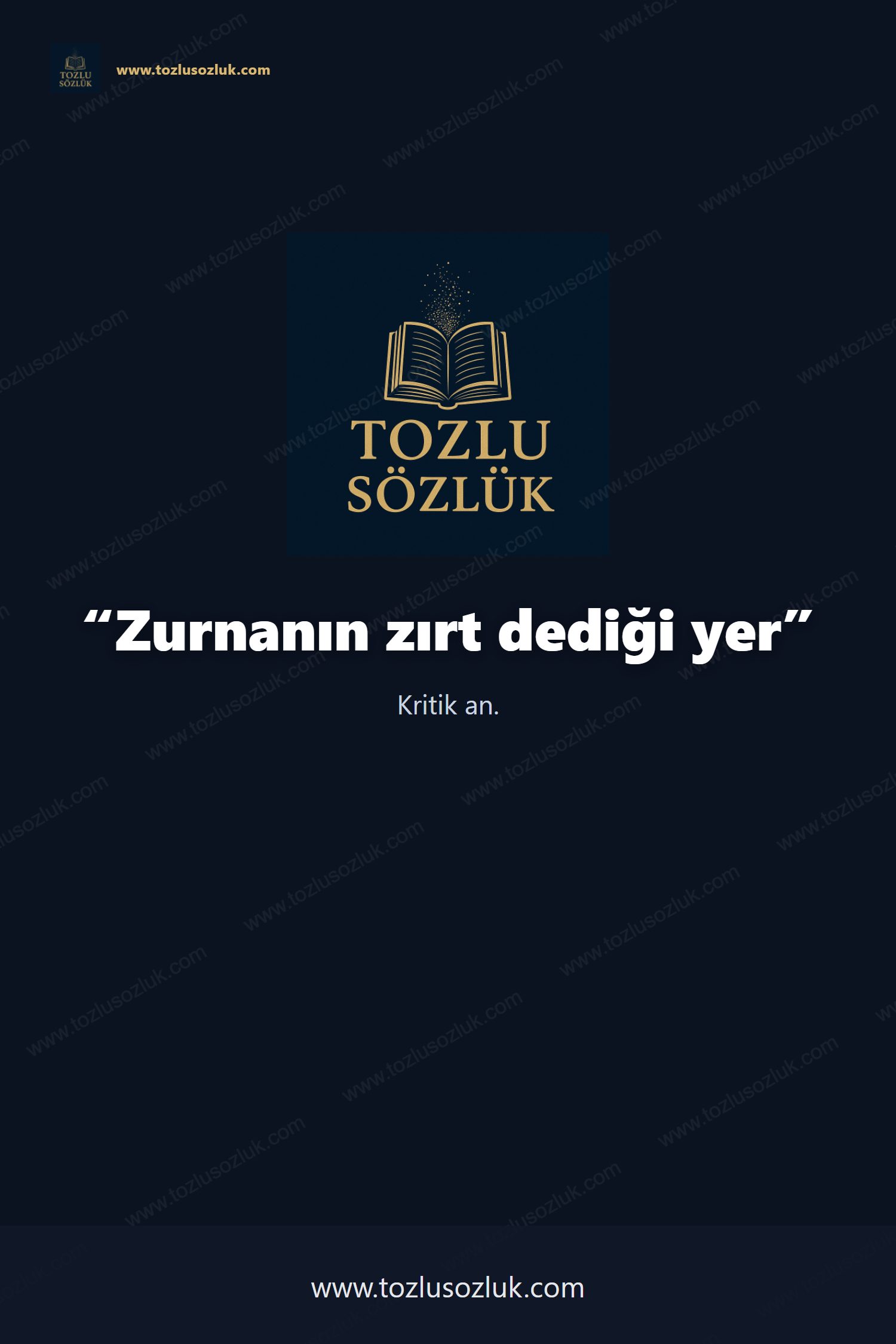 Zurnanın zırt dediği yer Pinterest görseli